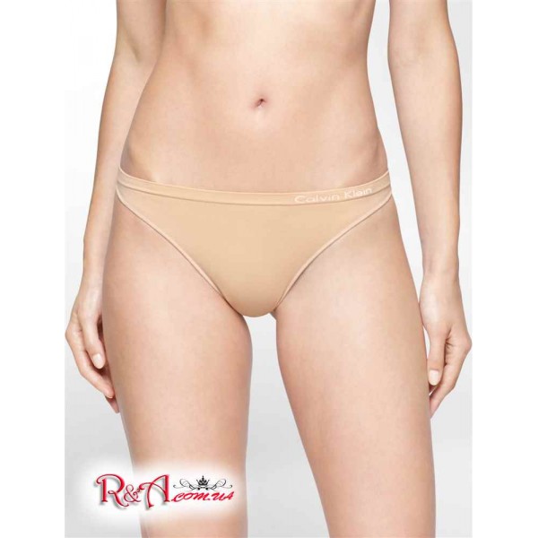 Женские Стринги CALVIN KLEIN (Pure Seamless Thong) 15777-02 Desert