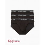 Мужское Нижнее белье CALVIN KLEIN (Modern Structure Cotton 3-Pack Hip Brief) 61800-02 Черный Мужское Нижнее белье CALVIN KLEIN (Modern Structure Cotton 3-Pack Hip Brief) 61800-02 Черный