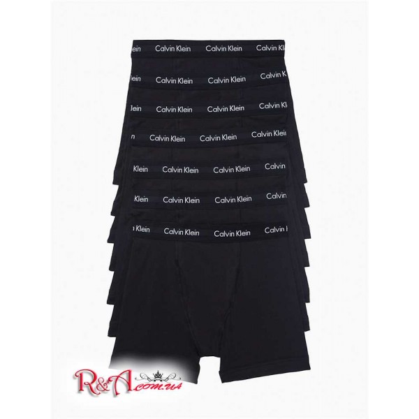 Жіночий Нижня Білизна CALVIN KLEIN (Cotton Stretch 7-Pack Boxer Brief) 52780-02 Чорний