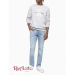 Чоловічий Світшот CALVIN KLEIN (Monogram Logo Crewneck Sweatshirt) 65840-02 Heroic Сірий Heather