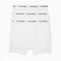 Чоловічий Нижня Білизна (Cotton Stretch 3-Pack Boxer Brief) 61820-02 Білий