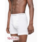 Мужское Нижнее белье CALVIN KLEIN (Cotton Classic Fit 5-Pack Boxer Brief) 61890-02 Белый