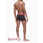 Мужские Трусы CALVIN KLEIN (Cotton Stretch 3-Pack Low Rise Trunk) 65760-02 Berry/Aspen/Синий