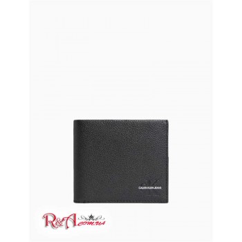 Чоловічий Гаманець (Micro Pebble Coin Bifold Wallet) 62270-02 Чорний