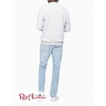 Чоловічий Світшот CALVIN KLEIN (Monogram Logo Crewneck Sweatshirt) 65840-02 Heroic Сірий Heather