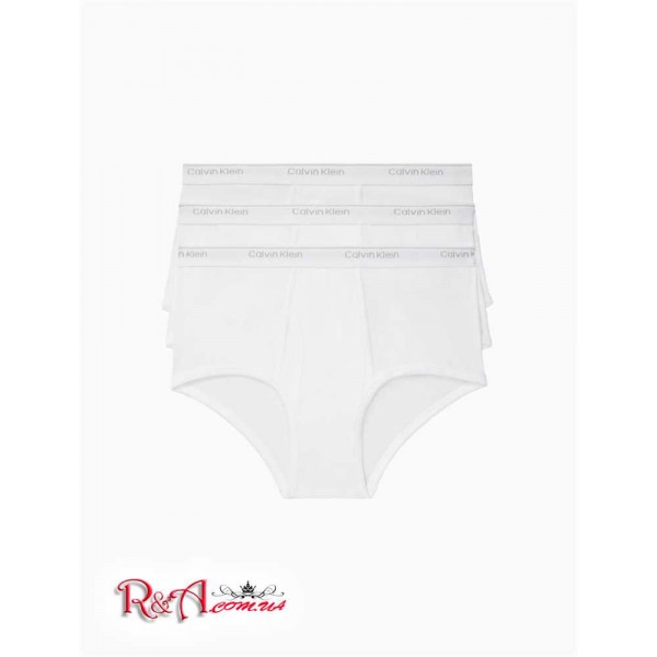 Мужское Нижнее белье CALVIN KLEIN (Big + Tall Cotton Classic 3-Pack Brief) 61871-02 Белый