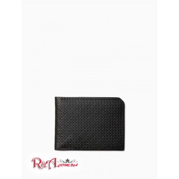 Чоловічий Гаманець (Embossed Monogram Logo Slim Bifold Wallet) 65851-02 Чорний