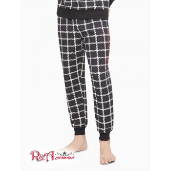 Мужские Джоггеры (Windowpane Sleep Joggers) 61791-02 Windowpane Printed Черный