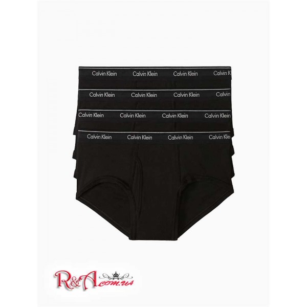 Чоловічий Нижня Білизна CALVIN KLEIN (Cotton Classic Fit 4-Pack Brief) 47261-02 New Чорний