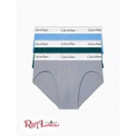 Мужское Нижнее белье CALVIN KLEIN (Modern Cotton Stretch 3 Pack Hip Brief) 61841-02 Durango Синий Мульти Мужское Нижнее белье CALVIN KLEIN (Modern Cotton Stretch 3 Pack Hip Brief) 61841-02 Durango Синий Мульти