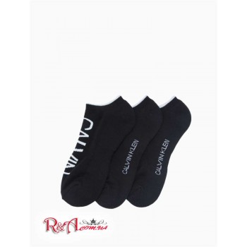 Чоловічий Шкарпетки (No Show Cushion 3-Pack Socks) 65861-02 Чорний