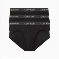 Чоловічий Нижня Білизна (Pima Cotton 3-Pack Hip Brief) 61811-02 Чорний Чоловічий Нижня Білизна (Pima Cotton 3-Pack Hip Brief) 61811-02 Чорний