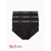 Мужское Нижнее белье (Pima Cotton 3-Pack Hip Brief) 61811-02 Черный