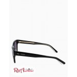 Мужские Солнцезащитные Очки CALVIN KLEIN (Modified Rectangle Sunglasses) 63111-02 Черный