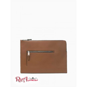 Мужская Сумка (Box Calf L-Zip Pouch) 45902-02 Карамель