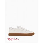 Мужские Сникерсы CALVIN KLEIN (Ailan Tumbled Leather Sneaker) 61712-02 Белый Мульти