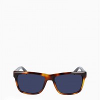 Чоловічі Сонцезахисні Окуляри (Modified Acetate Rectangle Sunglasses) 63092-02 Коричневий Havana