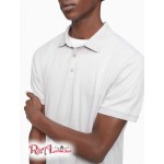 Мужская Рубашка CALVIN KLEIN (Liquid Touch Solid Polo Shirt) 62602-02 Quiet Серый