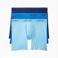 Мужское Нижнее белье (Micro Stretch 3-Pack Boxer Brief) 61862-02 New Военно-Морской/Artesian Синий/Синий Paradise Мужское Нижнее белье (Micro Stretch 3-Pack Boxer Brief) 61862-02 New Военно-Морской/Artesian Синий/Синий Paradise