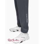 Мужские Джоггеры CALVIN KLEIN (Logo French Terry Knit Pull-On Joggers) 62392-02 Темный Slate