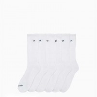 Чоловічий Шкарпетки (Cushion 6 Pack Crew Socks) 62252-02 Білий Чоловічий Шкарпетки (Cushion 6 Pack Crew Socks) 62252-02 Білий