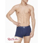 Мужские Трусы CALVIN KLEIN (CK One Plush Trunk) 61962-02 Синий Shadow