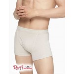 Мужские Трусы CALVIN KLEIN (Cotton Classic Fit 3-Pack Trunk) 61852-02 Royalty/Зеленый/ Heather