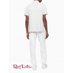 Мужская Рубашка CALVIN KLEIN (Liquid Touch Solid Polo Shirt) 62602-02 Quiet Серый