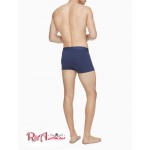 Мужские Трусы CALVIN KLEIN (CK One Plush Trunk) 61962-02 Синий Shadow