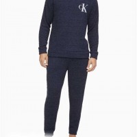 Мужские Джоггеры (CK One Plush Sleep Joggers) 61773-02 Синий Shadow