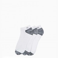 Чоловічий Шкарпетки (Microfiber Performance 3-Pack No Show Socks) 62243-02 Білий Чоловічий Шкарпетки (Microfiber Performance 3-Pack No Show Socks) 62243-02 Білий