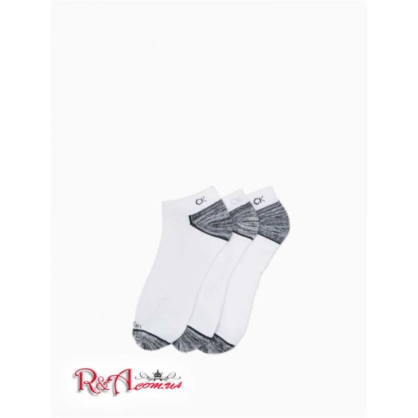 Мужской Носки CALVIN KLEIN (Microfiber Performance 3-Pack No Show Socks) 62243-02 Белый Мужской Носки CALVIN KLEIN (Microfiber Performance 3-Pack No Show Socks) 62243-02 Белый