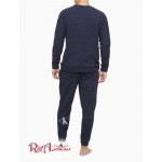 Мужские Джоггеры CALVIN KLEIN (CK One Plush Sleep Joggers) 61773-02 Синий Shadow