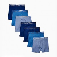 Чоловічий Нижня Білизна (Cotton Classic Fit 7-Pack Boxer Brief) 52783-02 Синій Мульті