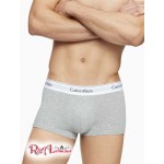 Чоловічі Труси CALVIN KLEIN (Modern Cotton Stretch 3 Pack Low Rise Trunk) 65763-02 Сірий Heather Чорний Білий