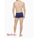 Мужские Трусы CALVIN KLEIN (CK Black Micro Low Rise Trunk) 61913-02 Синий Shadow