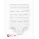 Мужское Нижнее белье CALVIN KLEIN (Cotton Classics 6-Pack Brief) 61893-02 Белый