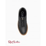 Мужские Сникерсы CALVIN KLEIN (Ailan Tumbled Leather Sneaker) 61713-02 Черный