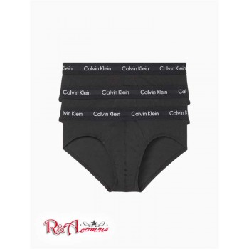 Мужское Нижнее белье (Cotton Stretch 3-Pack Hip Brief) 61833-02 Черный