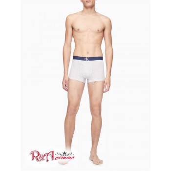 Мужские Трусы (CK One Plush Trunk) 61964-02 Светлый Серый Heather