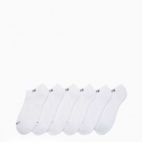 Чоловічий Шкарпетки (Cushion 6 Pack No Show Socks) 62254-02 Білий Чоловічий Шкарпетки (Cushion 6 Pack No Show Socks) 62254-02 Білий