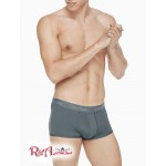 Мужские Трусы CALVIN KLEIN (CK Black Micro Low Rise Trunk) 61914-02 Серый Небесный