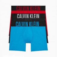 Чоловічий Нижня Білизна (Intense Power Micro 3-Pack Boxer Brief) 61894-02 Rustic Червоний/Чорний/Shocking Синій