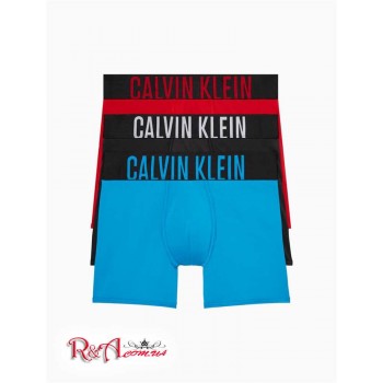 Мужское Нижнее белье (Intense Power Micro Boxer Brief) 61894-02 Rustic Красный/Черный/Shocking Синий