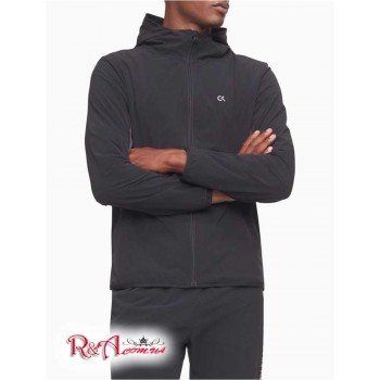 Мужская Куртка (Performance Technical Stretch Logo Hooded Jacket) 62574-02 Черный