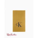 Мужской Шарф CALVIN KLEIN (Oversized Monogram Logo Scarf) 63084-02 Otter