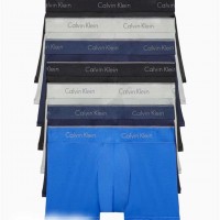 Мужские Трусы (Micro Stretch 7-Pack Trunk) 61804-02 Синий/ Серый/ Черный