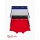 Женские Трусы (Cotton Classic Fit Holiday 5-Pack Trunk) 61874-02 Красный/Черный/Серый/Синий
