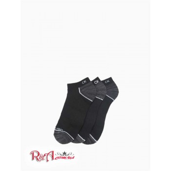 Чоловічий Шкарпетки (Microfiber Performance 3-Pack No Show Socks) 62244-02 Чорний