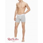 Мужское Нижнее белье CALVIN KLEIN (Modern Cotton Stretch 3 Pack Boxer Brief) 65765-02 Серый Heather Черный Белый Мужское Нижнее белье CALVIN KLEIN (Modern Cotton Stretch 3 Pack Boxer Brief) 65765-02 Серый Heather Черный Белый